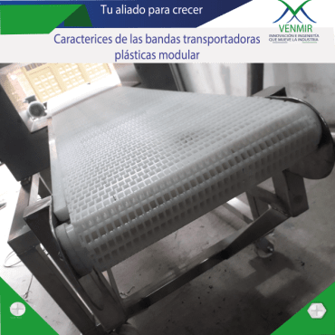 banda transportadora modular en diseño venmir