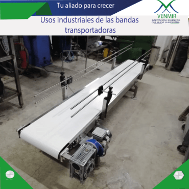 banda transportadora de lona sintetica en diseño venmir