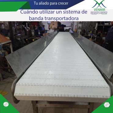 banda transportadora en diseño venmir