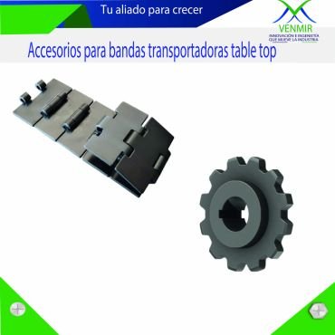 Accesorios para bandas transportadoras table top