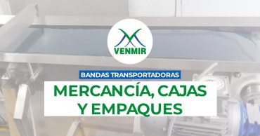 ¿Cuál es la banda transportadora ideal para el marcaje de mercancía, cajas y empaques?