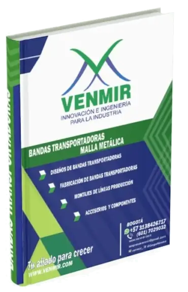 Brochure: Características técnicas de las bandas transportadoras de malla metálica