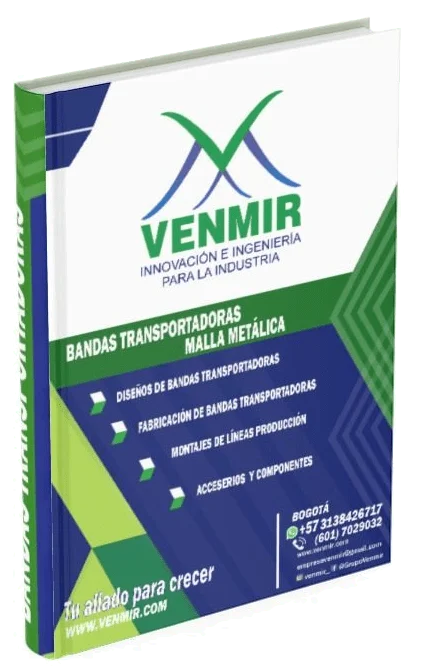 Brochure: Características técnicas de las bandas transportadoras de malla metálica