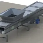 IR 500: Banda transportadora modular bidireccional para cargas de 60 kg