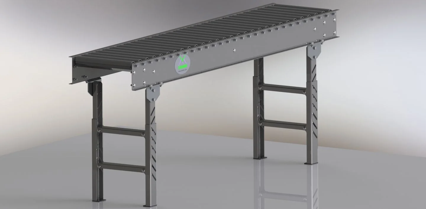 RG R 350: Banda transportadora de rodillos estándar