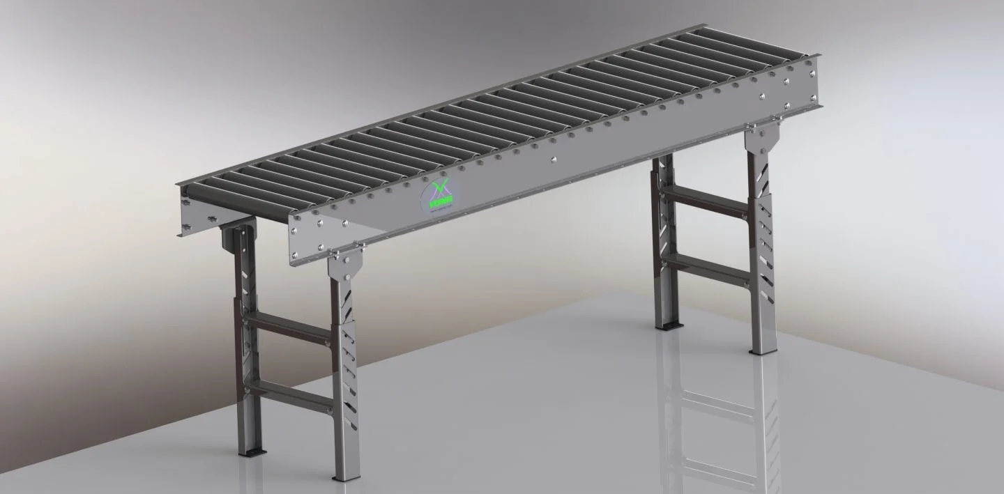 RG R 400: Banda transportadora de rodillos estándar