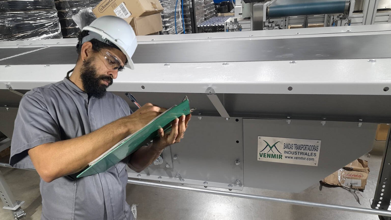 Revisión gratuita y diagnóstico de tus bandas transportadoras en Bogotá