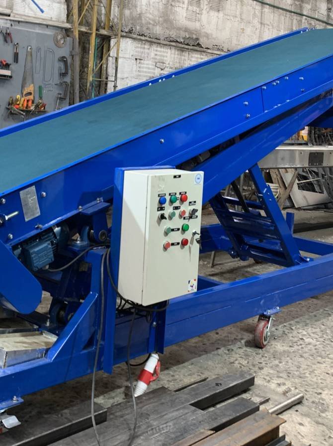 Bandas transportadoras elevadoras