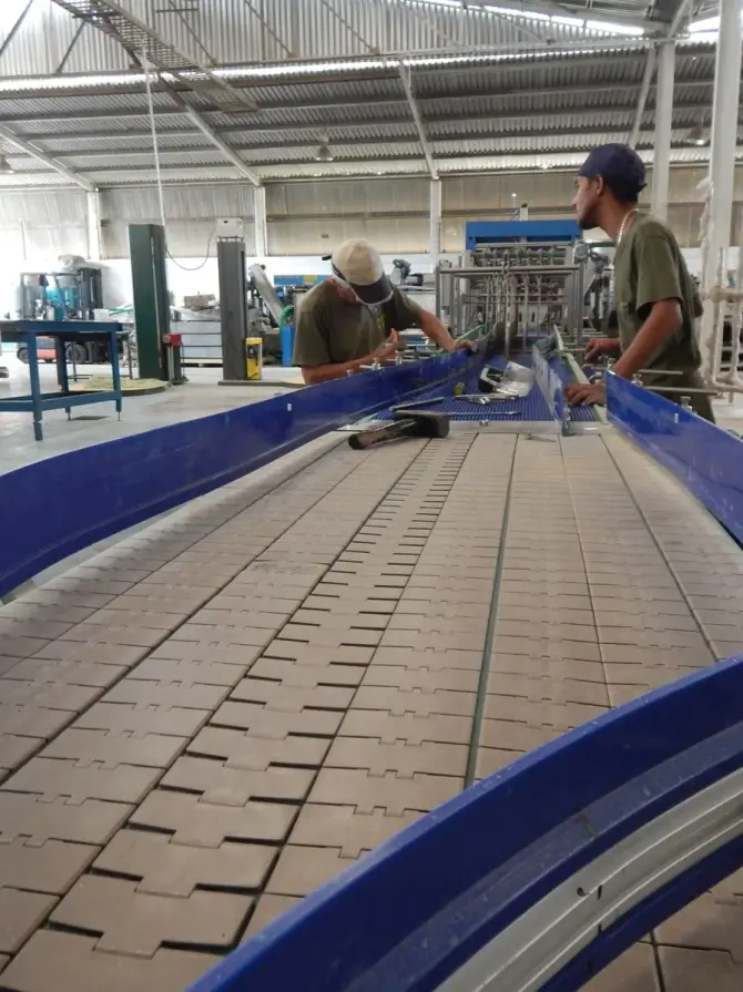 Bandas transportadoras table top